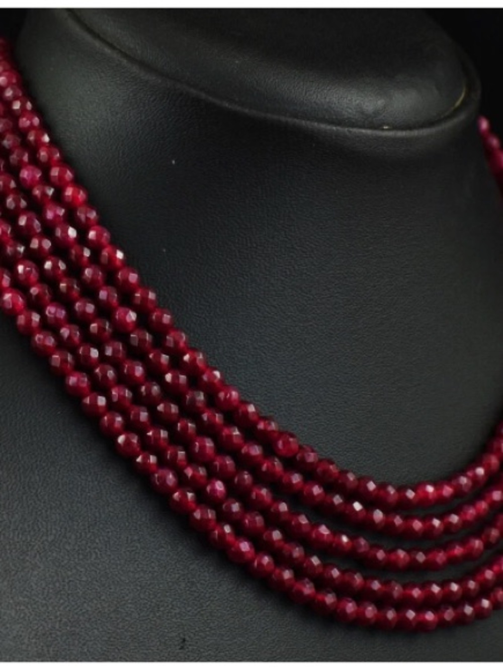 Stunning, Red Garnet necklace